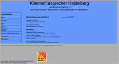 Desktop Screenshot of klientenfuersprecher-hd.rndi.de