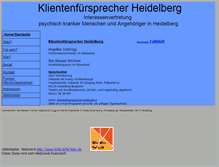 Tablet Screenshot of klientenfuersprecher-hd.rndi.de